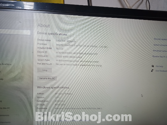 ডেস্কটপ কম্পিউটার
